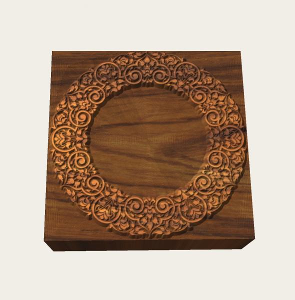 Mandalastempel aus Hartholz Mandalastempel aus Hartholz